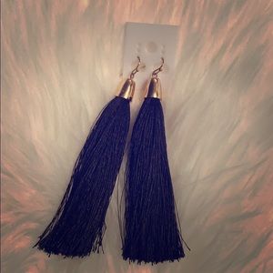 Stylish tassel earrings